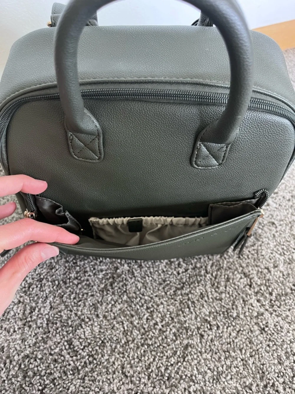The Ayla Mini Bag - Olive